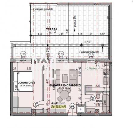 Direct dezvoltator | Apartament 2 camere | Etaj Retras | Lift