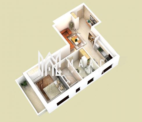 Direct Dezvoltator | Apartament 3 camere | Balcon | 53 mpu