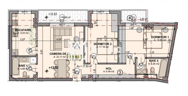 Direct dezvoltator | Apartament 3 camere | Etaj Retras | Lift