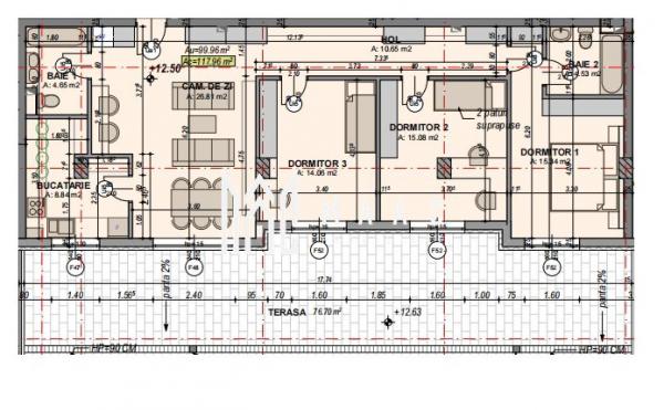 Direct dezvoltator | Apartament 4 camere | Etaj Retras | Lift