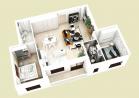 Direct Dezvoltator | Apartament 3 camere | Balcon | 76 mpu