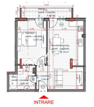 Direct dezvoltator | Apartament 2 camere | Etaj 1 | Lift