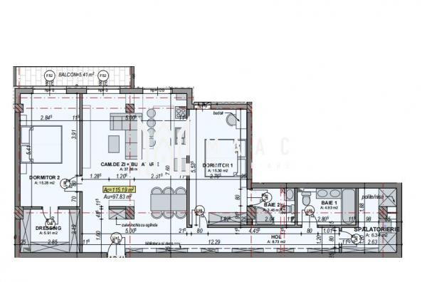 Direct dezvoltator | Apartament 3 camere | Etaj 1 | Lift