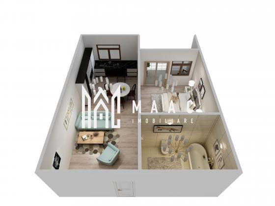 Comision 0%| Apartament 2 camere | Balcon | Lift | Etaj 1