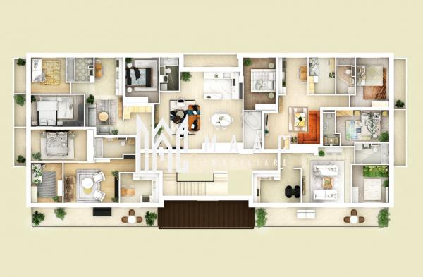 Comision 0% | Apartament 3 camere | Balcon | 52 mpu