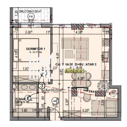 Direct dezvoltator | Apartament 2 camere | Etaj 2 | Turnisor