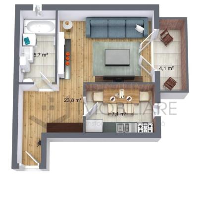 CALEA URSENI -  GIROC - Apartamente de vanzare cu 1 sau 2 camere