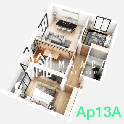 Apartament 3 camere | Balcon | Decomandat | Doamna Stanca